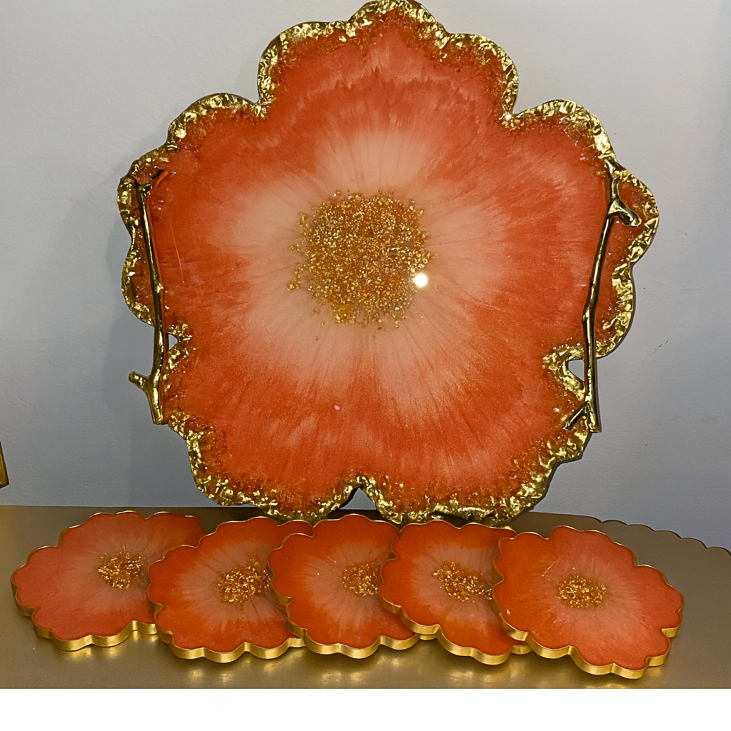 Tray handles & Coasters