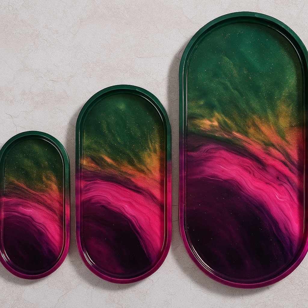 Oval Trinket Tray (small, medium, and large)