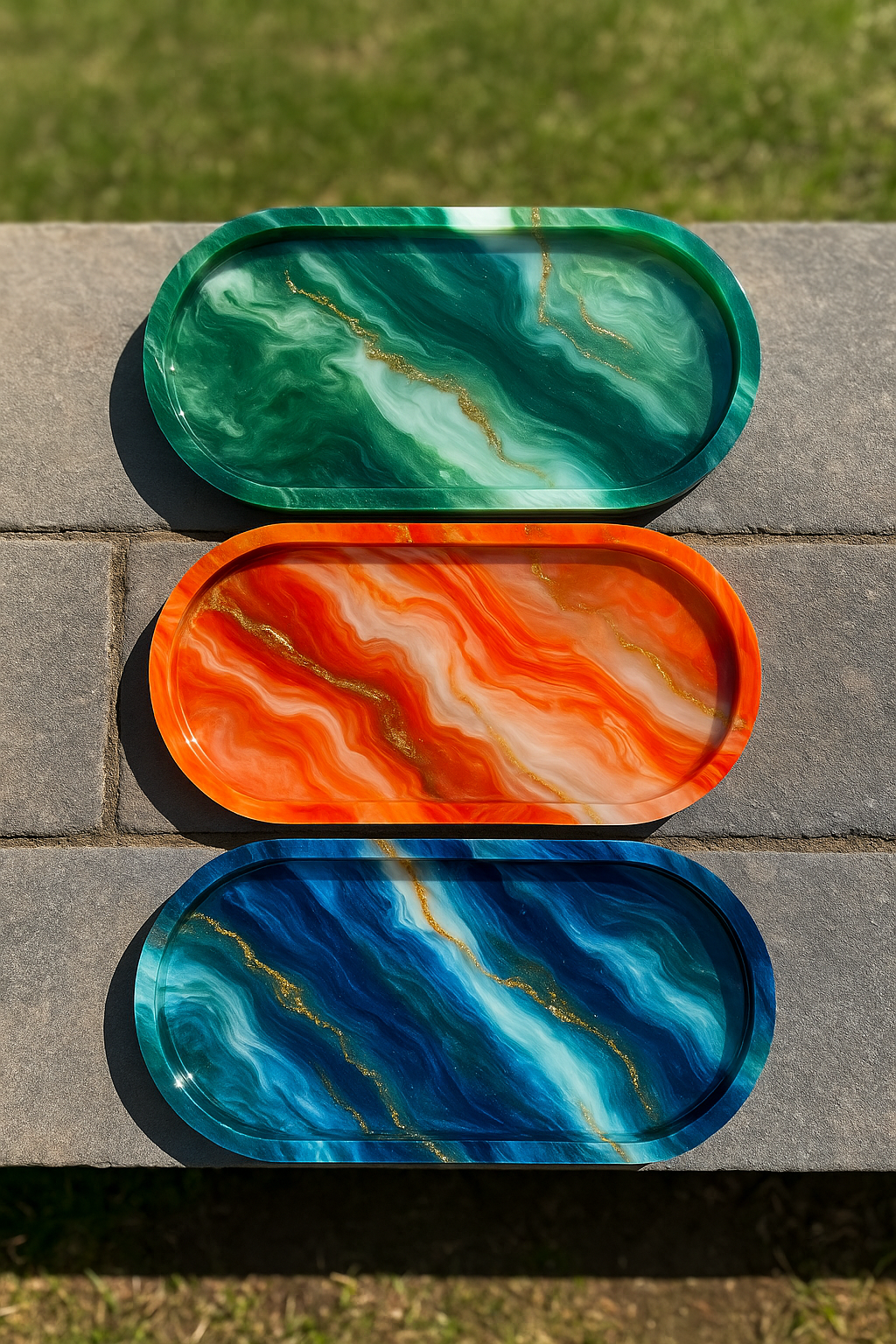 Oval Trinket Tray (small, medium, and large)