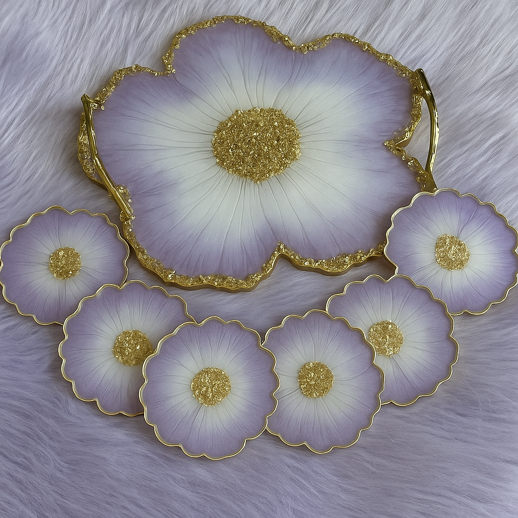 Tray handles & Coasters